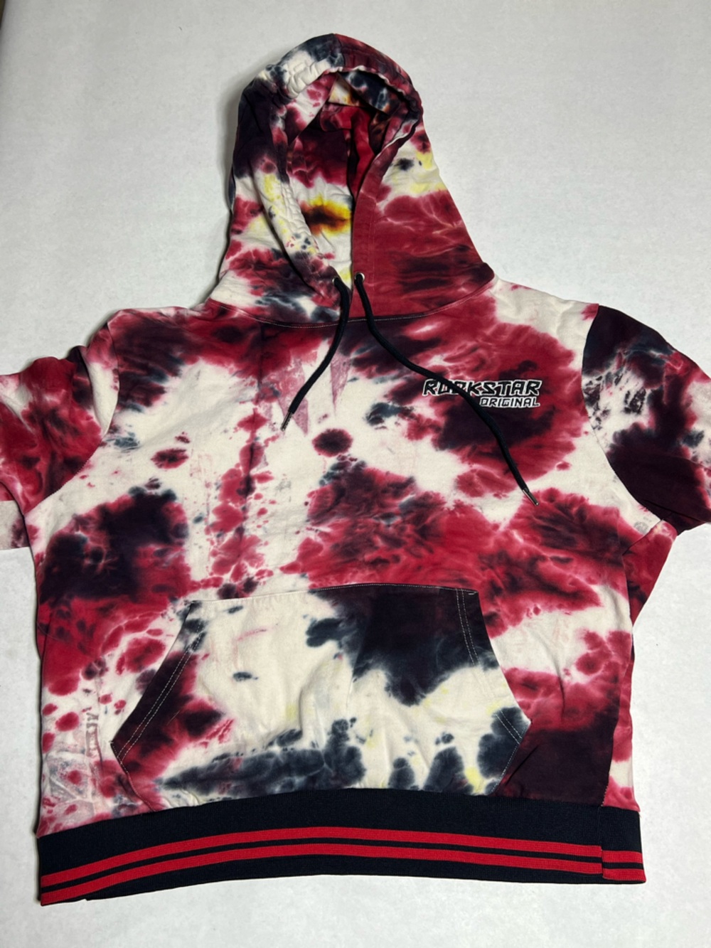 Tie Dye Rockstar Original Hoodie size XL.